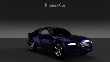 Student Car Design | Emma Nelson | Intro Into Maya | Exceptional Minds Academy