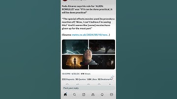 "Alien Romulus to Feature Maximum Practical Effects! #AlienRomulus #MovieNews #PracticalEffects"