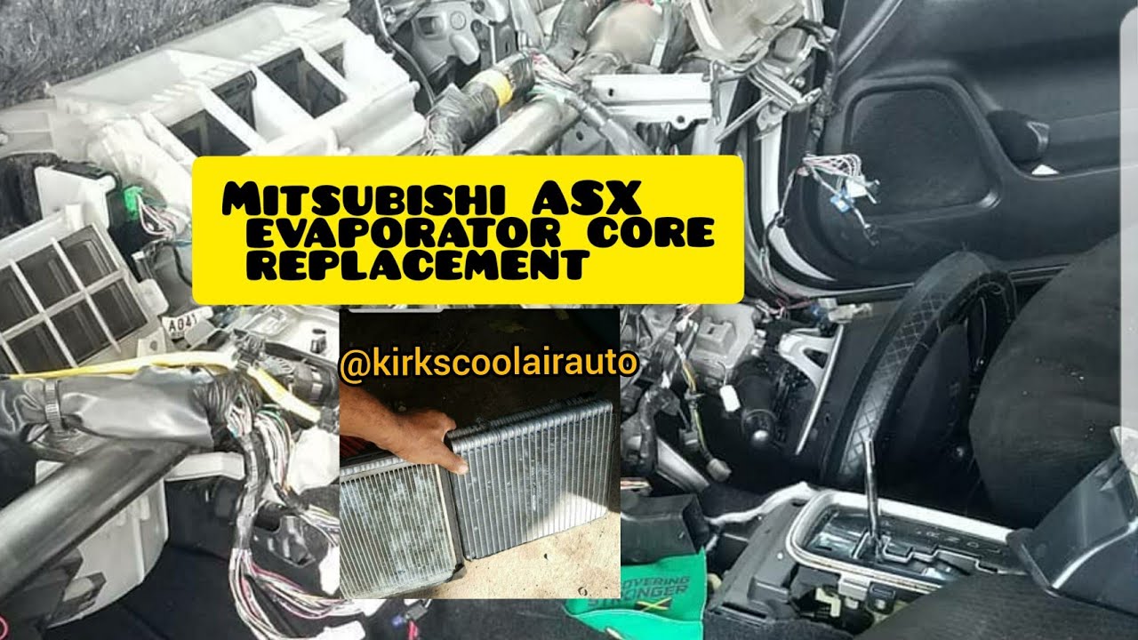 2012 to 2016 Mitsubishi ASX (RVR) a/c evaporator core