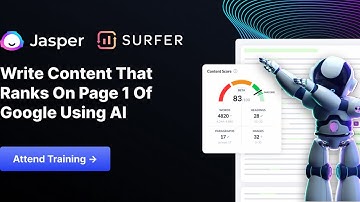 🎉  New Jasper + Surfer Training  🎉