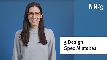 5 Common Mistakes When Creating Design Specs