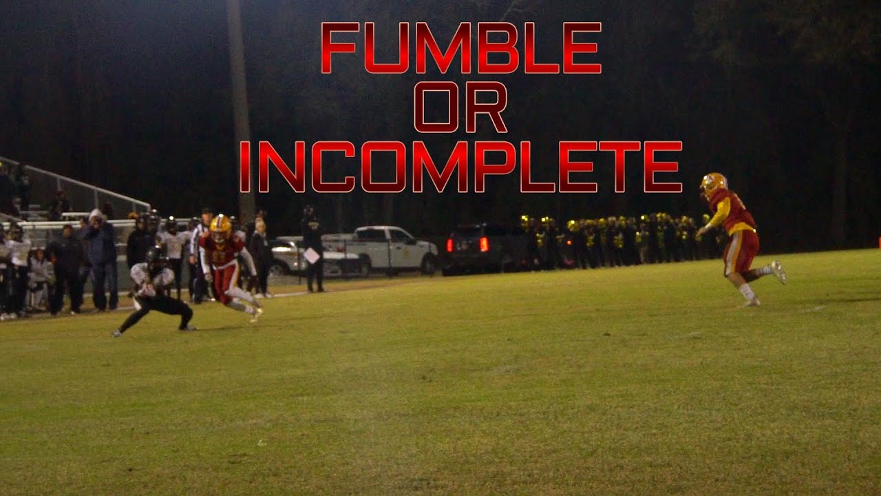 You Make The Call Fumble or Pass YouTube