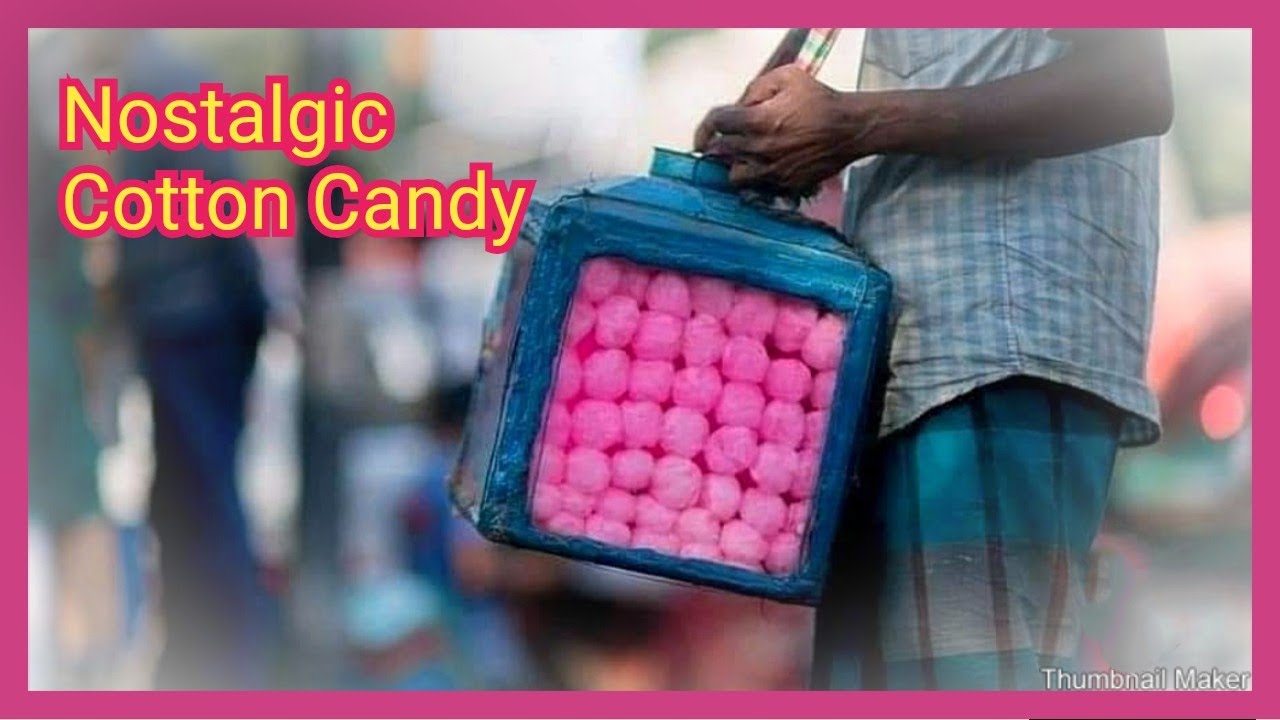 Cotton Candy Making Indian Street Style Cotton Candy