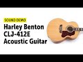 Harley benton custom line clj412e nt  sound demo no talking