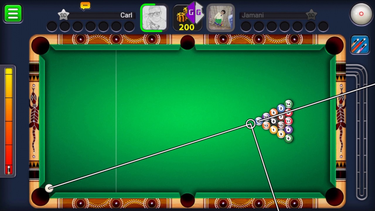8 Ball Pool (Long Line Hack With Game Guardian) - 