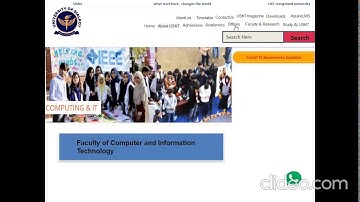 #USKT #UniversityofSialkot: Evaluating & Improving Existing Interface based on Heuristic Evaluation