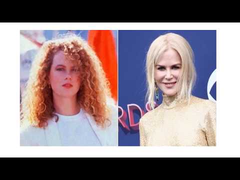 Celebrities who look totally different with their natural hair.