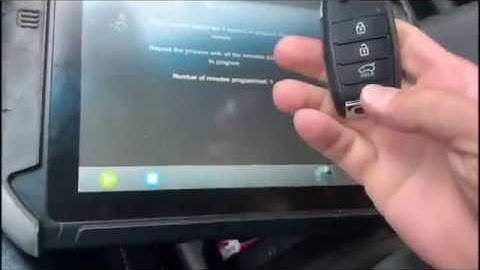 2018 Kia Sportage remote programming via Smart Pro