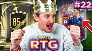 I bought this INSANE card for 350k!! My 85+ TOTW Pack!! FIFA 23 RTG #21