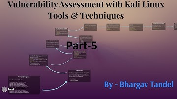 Ethical Hacking Course Part-5 Vulnerability Assessment with Kali Linux Tools & Techniques Part-1