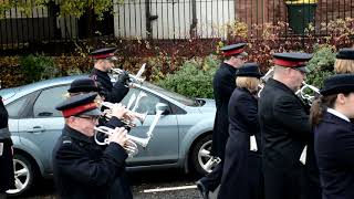 Ron Butters Bellshill Salvation Army Band Remembrance Day  2018 Part 2