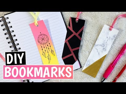 3 Easy DIY Bookmark Ideas