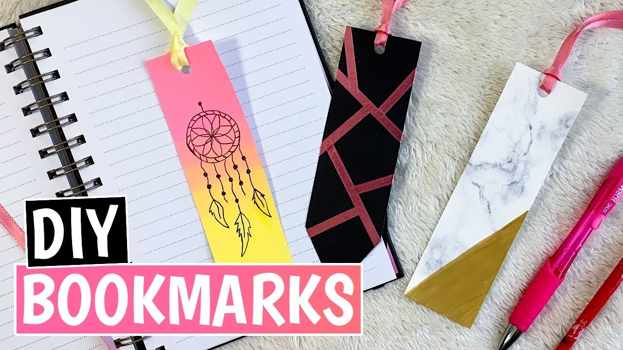 3 Easy DIY Bookmark Ideas 