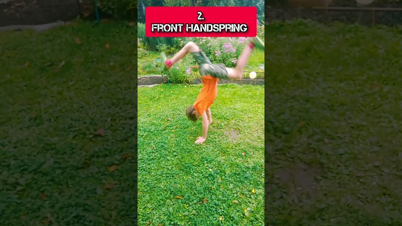 Топ 3 эффектных паркур элемента 