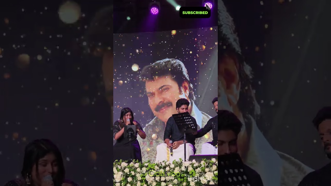 മനോരമ ഹോർത്തൂസിന്റെ ഉദ്ഘാടന വേദിയിൽ ഐഡിയ സ്റ്റാർ സിംഗർ ഗ്രൂപ്പ് അവതരിപ്പിച്ച മമ്മൂട്ടി പാട്ടുകൾ...