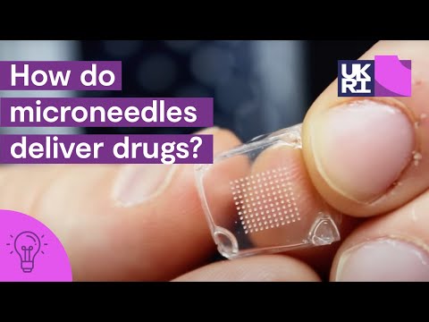 How do microneedles deliver drugs? HD