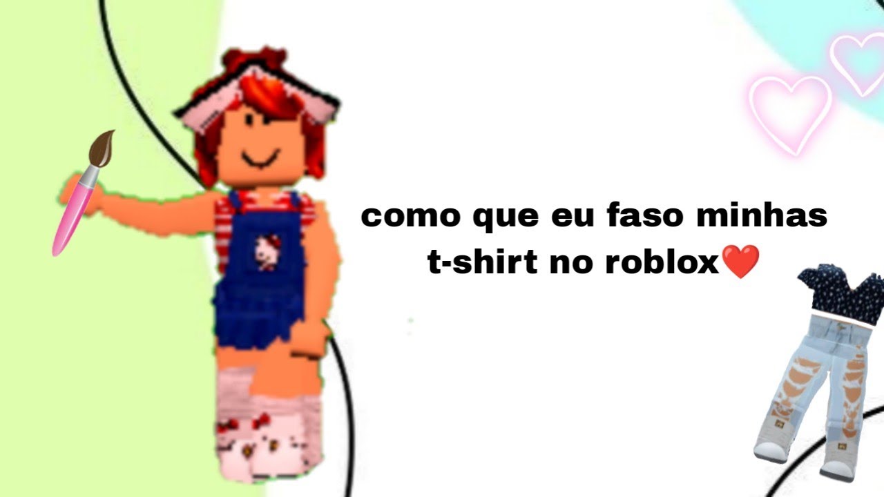 como fazer tshirt gratis em 2023 no roblox😀 YouTube