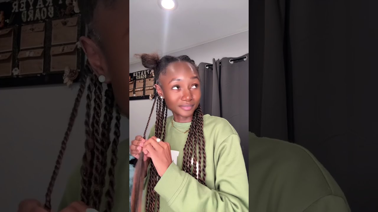 Yea No I Ll Do It Myself Diy Knotlessbraids Blackgirlmagic Hairstyle Braidedhair