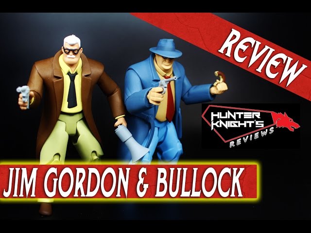 Review: Batman animated COMMISSIONER GORDON & HARVEY BULLOCK