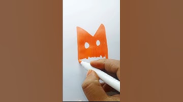 Cute Cat Acrylic Coloring | Easy Acrylic Painting for Beginners & Kids | Step-by-Step Cat Art
