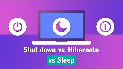 Tuts & Tips | Shut Down hay Hibernate hay Sleep? Đây là chế độ gì? Hiểu và sử dụng sao cho đúng