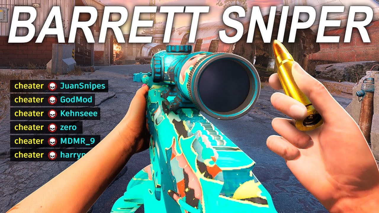 The BARRETT 50. CAL is INSANE in Modern Warfare 3! (Fast Nuke) - YouTube