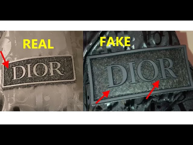 Dior B22 trainers real vs fake. How to spot fake Christian Dior