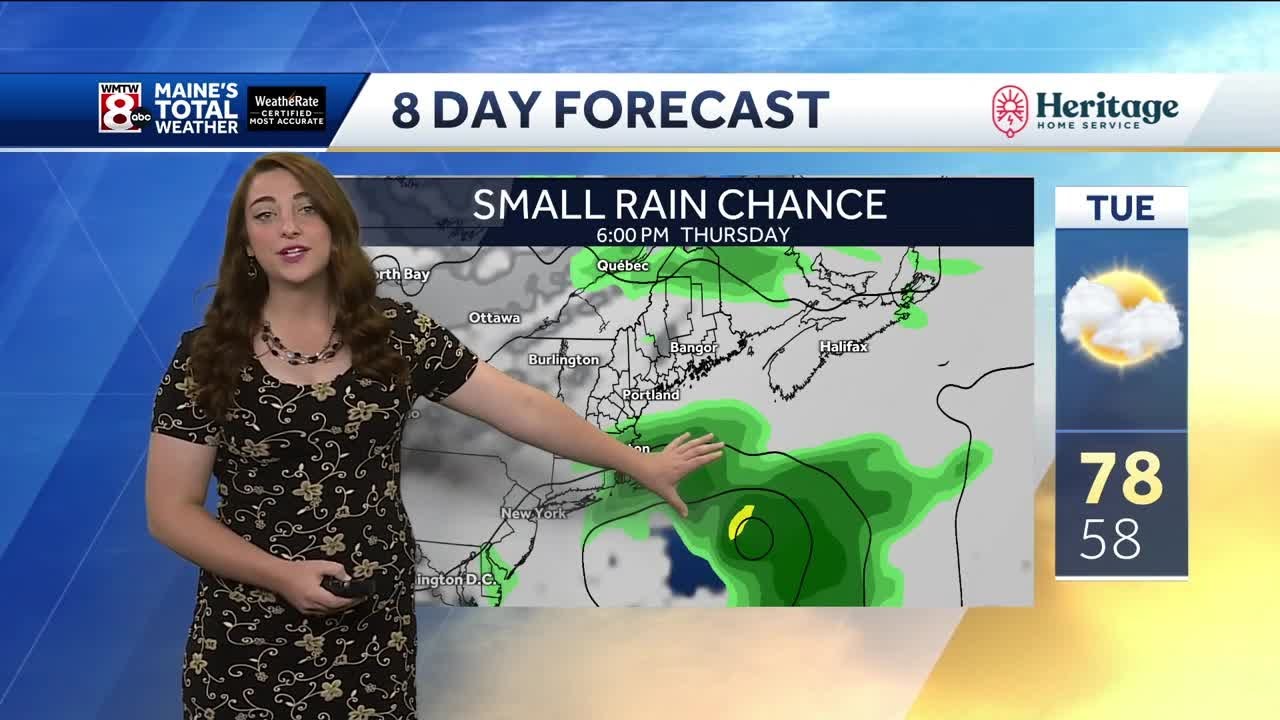 Mild Monday with a warm start and a dry trend to follow - YouTube