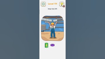 DOP 2: Delete One Part Level 111 Walkthrough Solution #shorts #DOP2