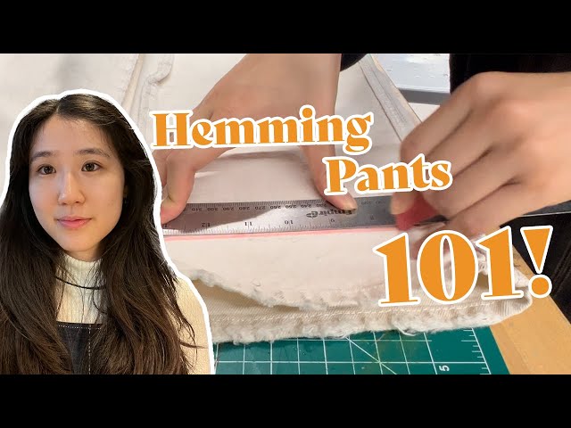 Hem Your Pants like a PRO with no sewing machine (4 easy ways) 