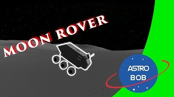 simplerockets 2 landing a rover on the the moon (luna) with a sky crane