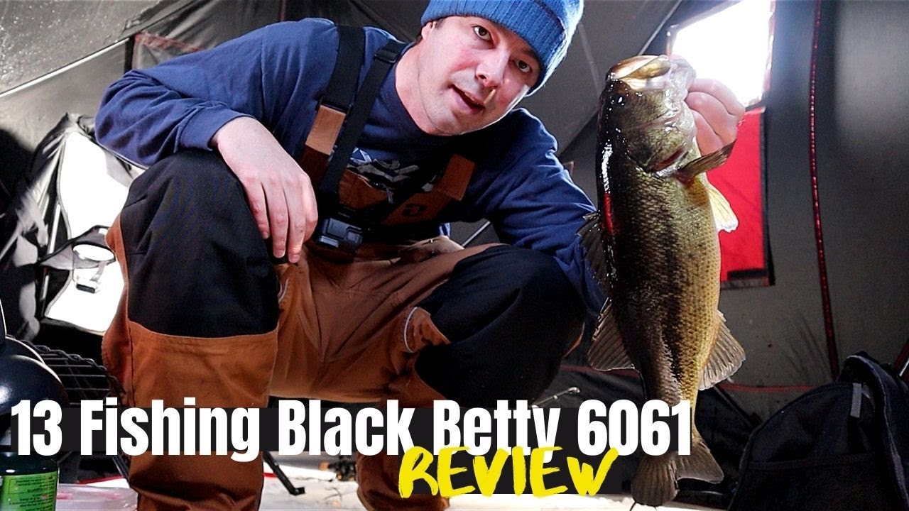 13 Fishing Black Betty 6061 Ice Reel 