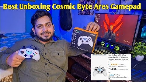 CosmicByte Ares Wired Gaming Controller Unboxing & Review #gaming #unboxing