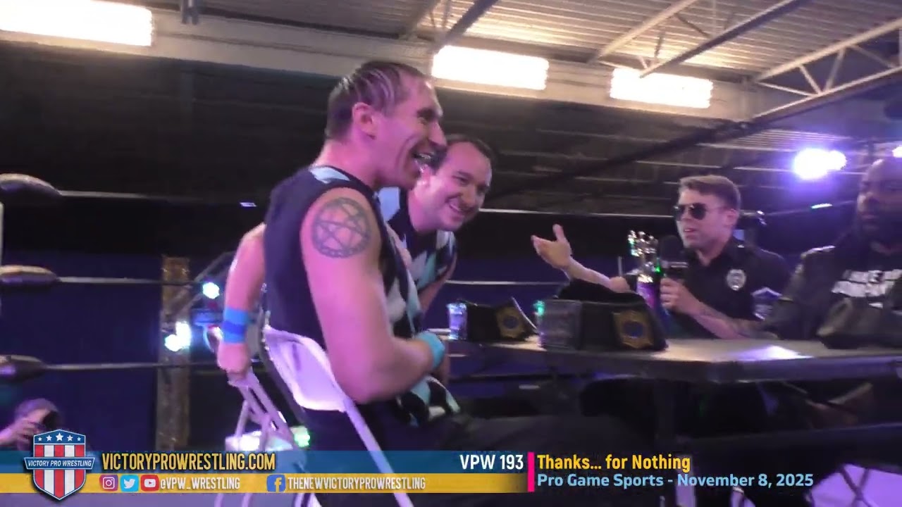 VPW 193 - VPW Tag Team Championship Contract Signing: The Even Stevens and Security Inc