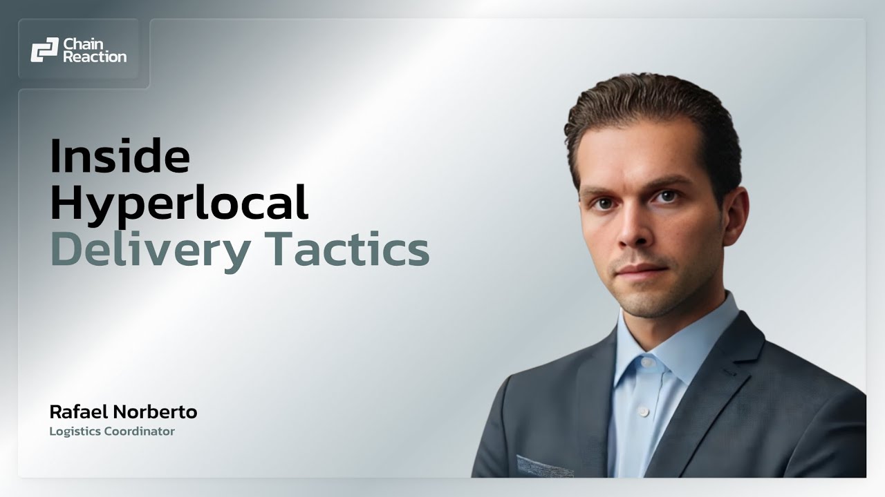 Inside Hyperlocal Delivery Tactics - Rafael Norberto