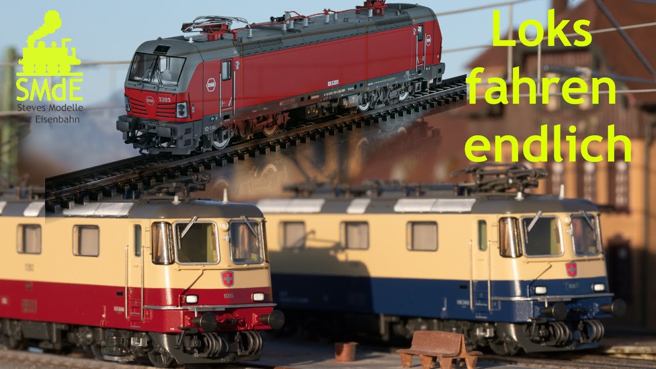 メルクリン 37300 Review of Märklin 37300 (IRSI) and Märklin 39331 (DSB) after