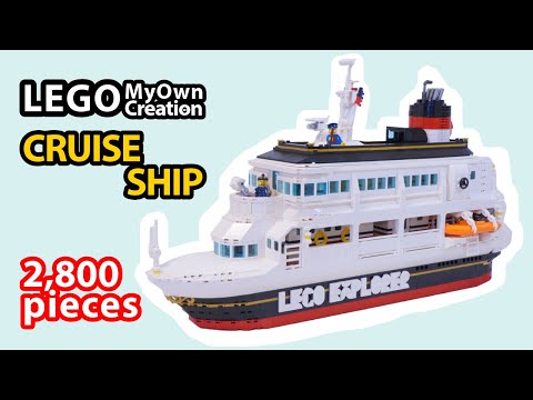 LEGO Cruise Ship Speed Build 