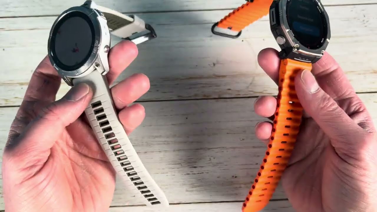 Сравнение картографических возможностей Amazfit Trex Ultra 2 и Garmin.