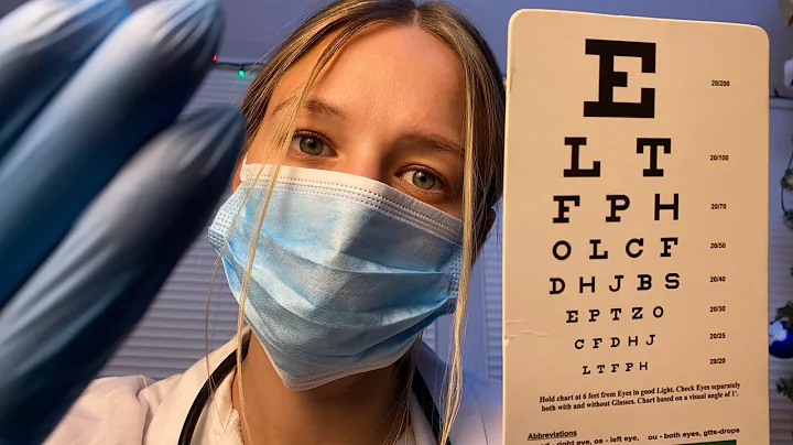 ASMR Full Medical Check-Up Exam | POV Doctor Visit | Ear, Eyes, Vitals, Reflexes. Personal Attention