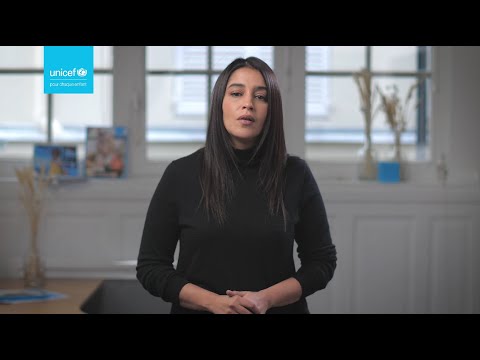 L’actrice Leïla Bekhti lance un appel urgent pour les enfants de Gaza | UNICEF France