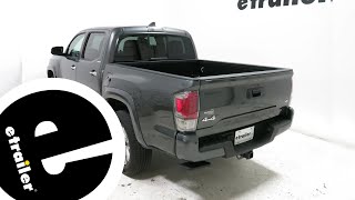 etrailer | Setting up the WeatherTech 2nd Row Rear Auto Floor Mat on your 2016 Toyota Tacoma