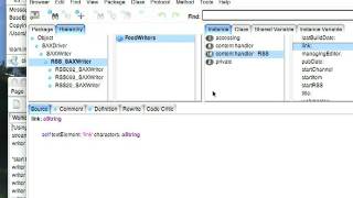 Using a SAX Driver in Smalltalk screenshot 5