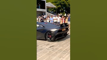 ROAD LEGAL $10M LAMBORGHINI SESTO ELEMENTO DRIVING AT GOODWOOD FOS! #shorts #trending #viral #cars