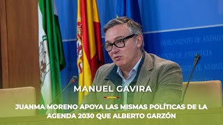 Juanma Moreno apoya y defiende la misma Agenda 2030 que el ministro comunista Alberto Garzón