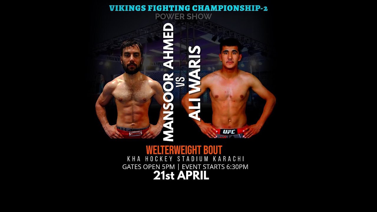 Mansoor vs Sajjad ali waris MMA fight in vicking fighting series ...