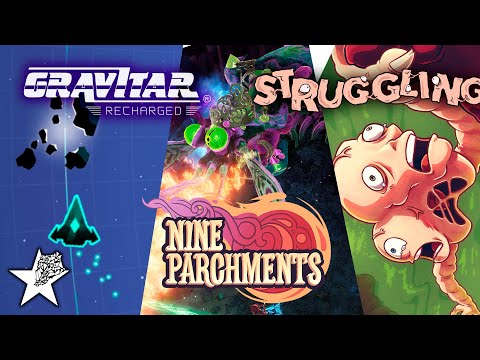 Два горе-мага против мяса. Стрим по Gravitar Recharged, Nine Parchments и Struggling