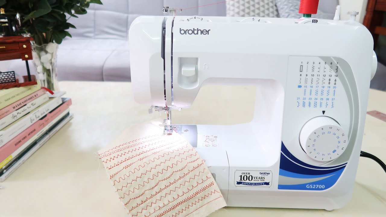 mua dụng cụ may vá ở đâu tphcm Update HƯỚNG DẪN SỬ DỤNG MÁY MAY GIA ĐÌNH BROTHER GS2700