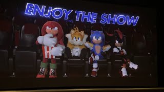 Sonic 3 - Silent Your Cell Phone - Amc Theaters Ad