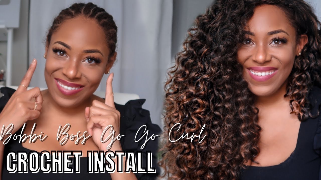 BOBBI BOSS BRAZILIAN GO GO CURL CROCHET HAIR INSTALL LIA LAVON YouTube