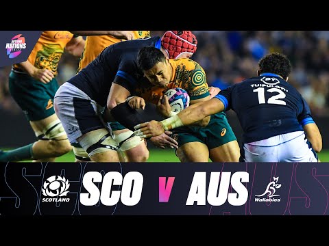 HIGHLIGHTS | Scotland v Australia | One Point Win In Edinburgh | Autumn Nations Series